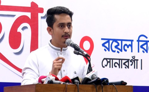সারজিস আলম: নাহিদ ইসলামকে আহ্বান, নতুন রাজনৈতিক দল গঠনের ঘোষণা