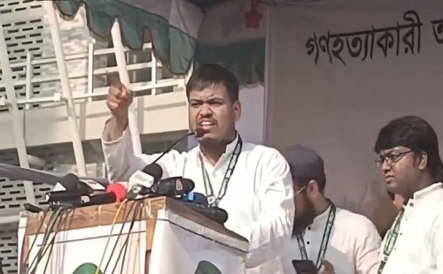 শৃঙ্খলাভঙ্গের অভিযোগে এনসিপি নেতা মাহিন সরকার বহিষ্কার