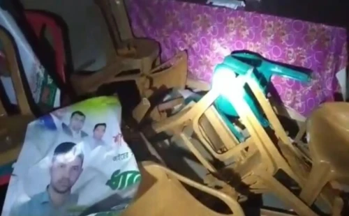 কাপাসিয়ায় বিএনপি-জামায়াত সংঘর্ষ: ৫ আহত ও অফিস ভাঙচুর | ২০২৬ নির্বাচন