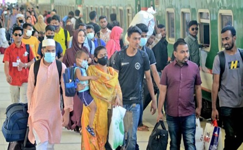 আজ থেকে ৭ দিনের দীর্ঘ ঈদ ছুটি শুরু, ঘরমুখো মানুষের ঢল | বাংলাদেশ প্রতিদিন