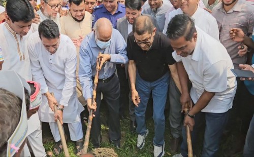 নরসিংদীতে খাল খনন উদ্বোধন করলেন ড. মঈন খান ও স্বাস্থ্যমন্ত্রী | বাংলাদেশ প্রতিদিন