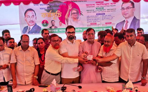 নির্বাচন পেছাতে নতুন ষড়যন্ত্র শুরু করেছে একটি দল”: আমিনুল হকের অভিযোগ