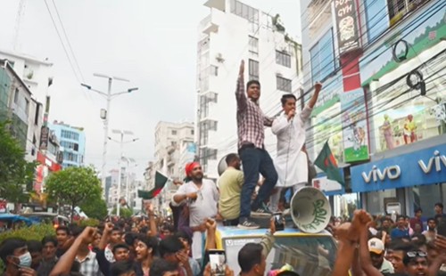 রাজশাহীতে এনসিপির ‘জুলাই পদযাত্রা’, নেতৃত্বে সারজিস ও হাসনাত