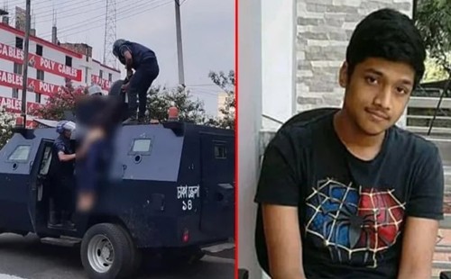 এপিসি থেকে ফেলে হত্যার দায়ে কনস্টেবল মাহাফুজ গ্রেপ্তার: সাভারে এমআইএসটি শিক্ষার্থী ইয়ামিন নিহত