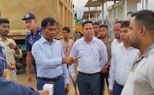 দায়িত্বের প্রথম দিনেই সাদাপাথরে ছুটলেন সিলেটের নবাগত ডিসি সারোয়ার আলম