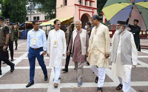 ড. মুহাম্মদ ইউনূস: বিভক্তি নয়, ঐক্যবদ্ধ হয়ে সাম্প্রদায়িক সম্প্রীতি প্রতিষ্ঠা