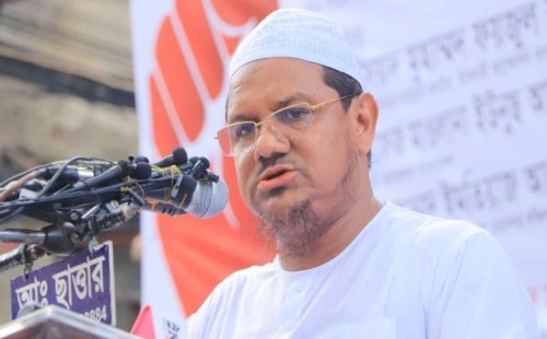 চরমোনাই পীরের হুঁশিয়ারি: বিদেশি প্রেসক্রিপশনে দেশ চলবে না