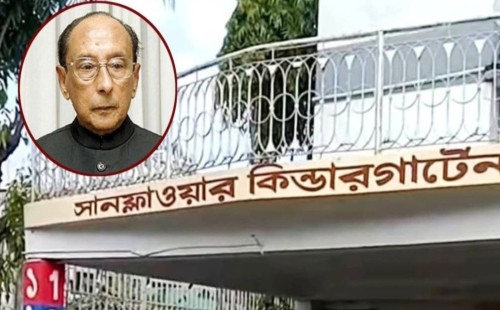 জিল্লুর রহমানের ভৈরবের বাসভবন এখন সানফ্লাওয়ার কিন্ডারগার্টেন স্কুল: ভবন ভাড়া ও রাজনীতি
