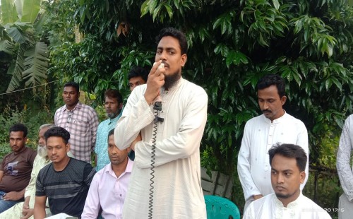 "নসিপি প্রার্থী আখতার হোসেনের বক্তব্য: পদ্মা সেতু ও দেশের টাকা পাচারের সমালোচনা"