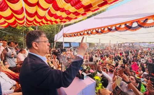 চকরিয়ায় সালাহউদ্দিন আহমেদ: ‘শেখ হাসিনার ঠিকানা দিল্লি, দেশ থেকে সম্পদ পাচারে সহযোগিতা করেছেন’