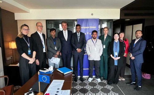 বিএনপির চেয়ে এগিয়ে জামায়াত-এনসিপি জোট: ইইউকে জানালেন নাহিদ ইসলাম