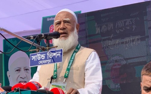 চুয়াডাঙ্গায় জামায়াত আমিরের নির্বাচনি জনসভা: ১২ ফেব্রুয়ারি ব্যালট বিপ্লবের ডাক |