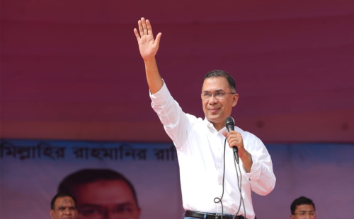 নয়াপল্টনে মে দিবসের সমাবেশে তারেক রহমান: বিএনপি-জামায়াত বিরোধ তুঙ্গে