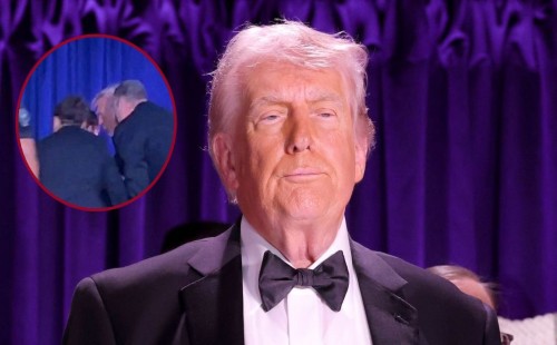 ওয়াশিংটন হিলটনে গুলির শব্দ: প্রাণভয়ে লুকাতে গিয়ে হুমড়ি খেয়ে পড়লেন ট্রাম্প!