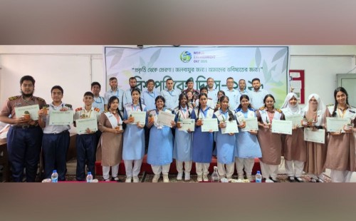 বিএনএমপিসি ইকো ক্লাবের পরিবেশ দিবস উদযাপন ও নতুন প্যানেলের অভিষেক