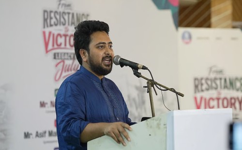 সামাজিক ও ধর্মীয় সম্প্রীতি ছাড়া দেশে গণতন্ত্র নিশ্চিত করা সম্ভব নয়: নাহিদ ইসলাম