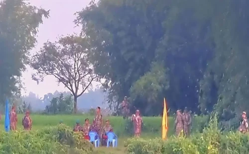 পীরগঞ্জ সীমান্তে বিএসএফের গুলিতে নিহত বাংলাদেশির লাশ হস্তান্তর