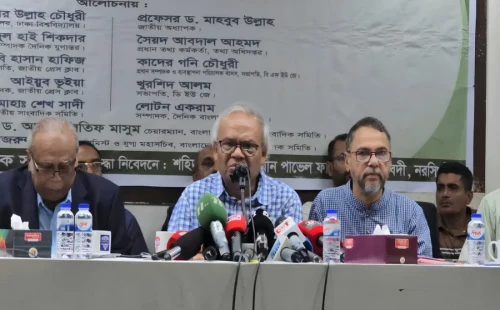 সত্যনিষ্ঠ সাংবাদিকরাই স্বৈরাচারের পতনে গুরুত্বপূর্ণ ভূমিকা রেখেছেন: রিজভী